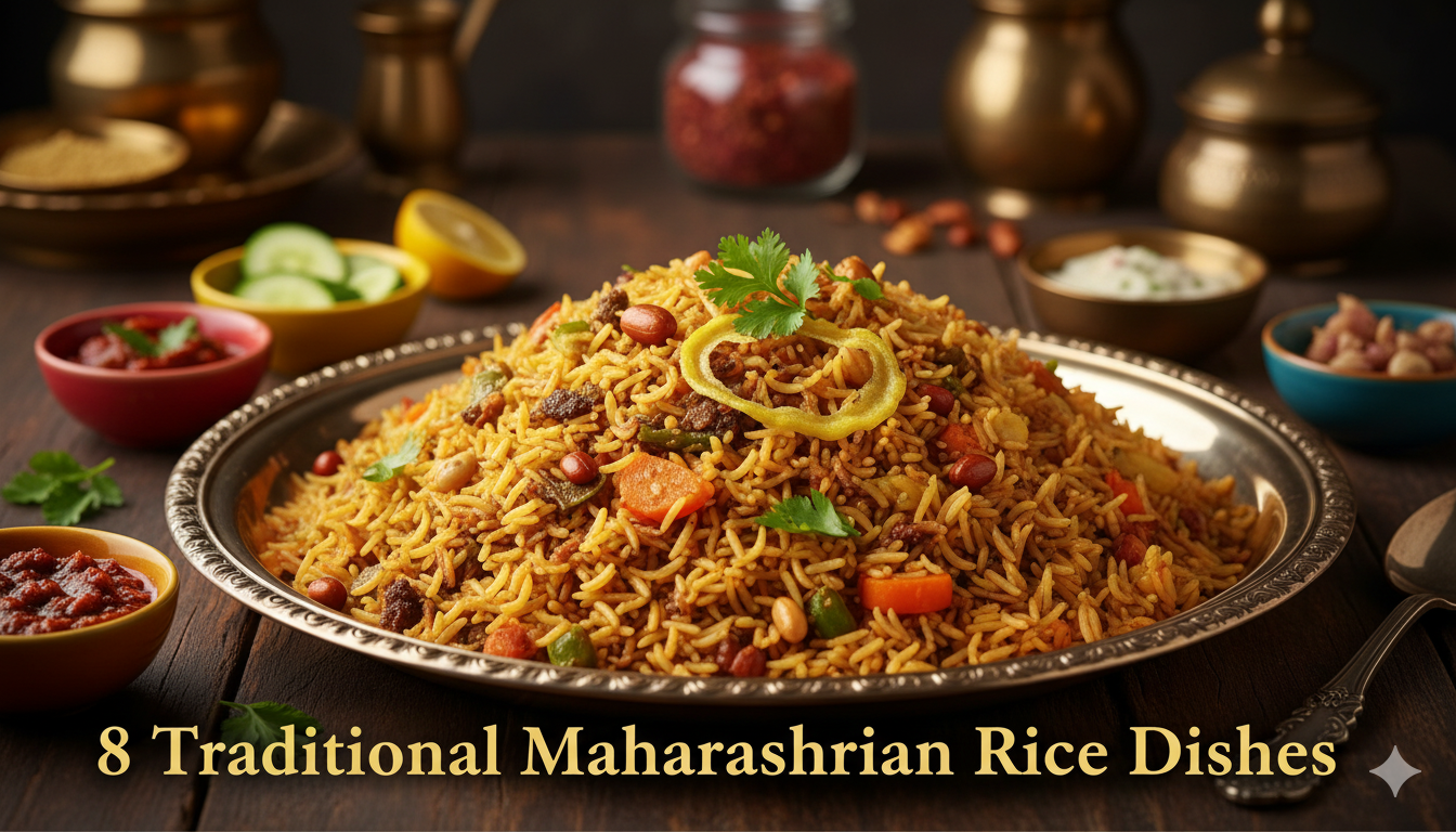 8 Traditional Maharashtrian Rice Dishes (Bhaat)