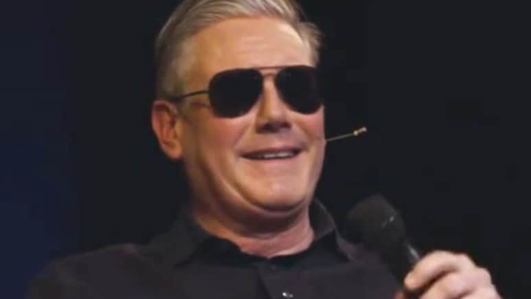 'Bonjour!': UK's Starmer Pokes Fun At Macron By Sporting Sunglasses