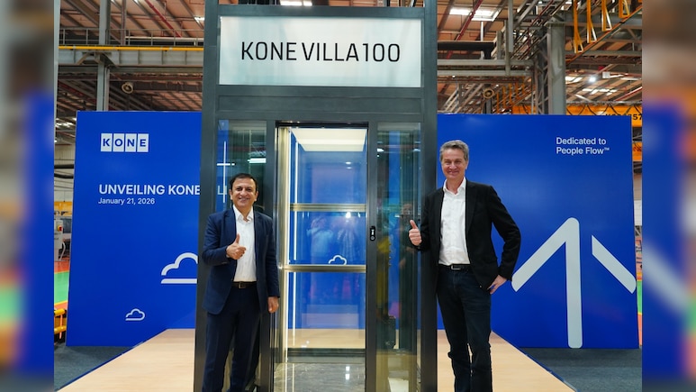 'KONE Villa 100' Home Elevator Launched At KONE India's Sriperumbudur Facility