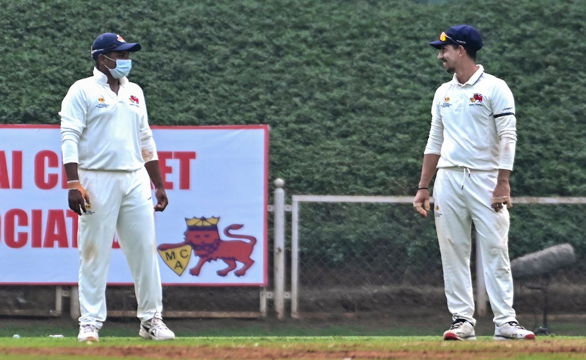 Sarfaraz Khan Wears Mask On Field As Pollution Row Strikes Ranji Trophy Match