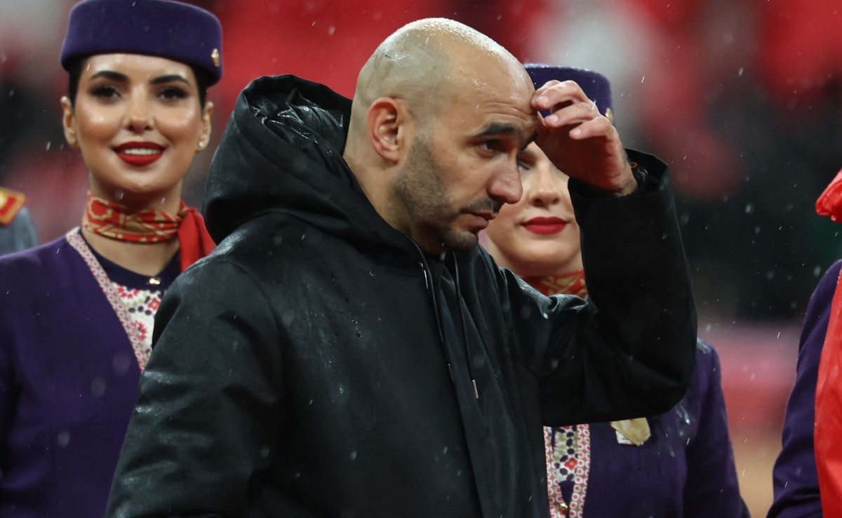 Morocco Coach Walid Regragui Laments Shameful Scenes In AFCON Final Defeat
