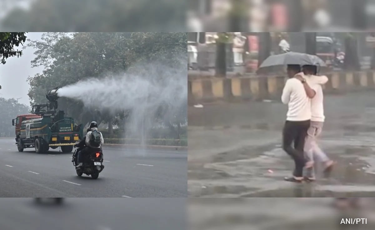 Delhi Records 'Very Poor' Air Quality, Mumbai Sees Unusual Rain On New Year