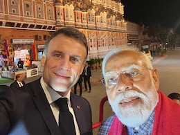In Macron's Republic Day Wish, A "Wonderful Memory" Throwback Selfie With PM Modi