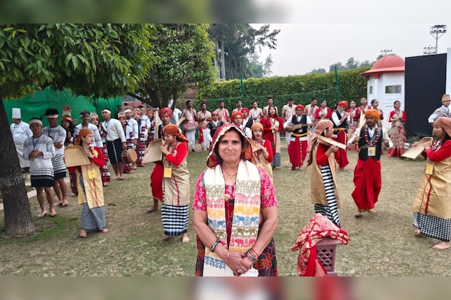 राष्ट्रपति भवन में महिला किसान संतोष देवी खेदड़