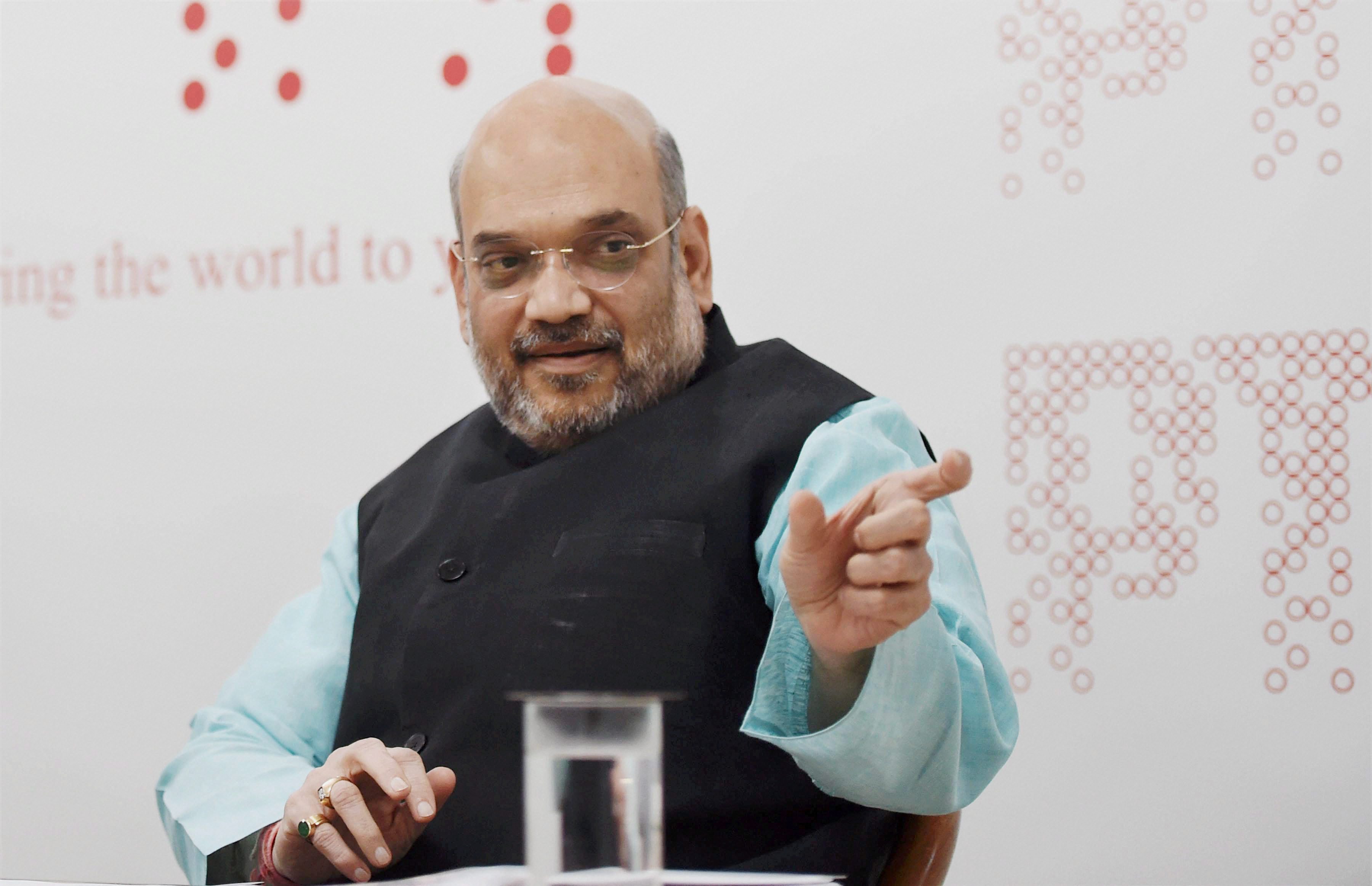 Not Possible To Give Jobs To All, We Promoted Self-Employment: Amit Shah&nbsp;