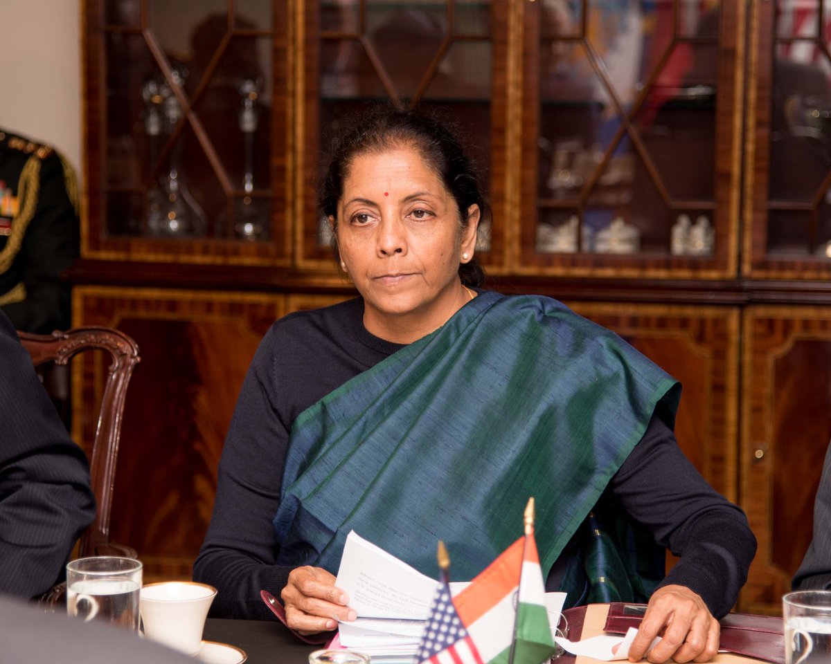 India Sees U.S. As An Important Defence Partner: Nirmala Sitharaman