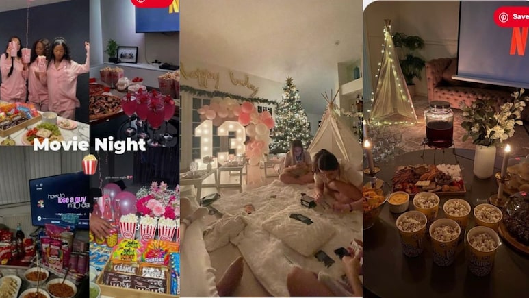 Board Party Ideas हों या फिर चाहिए हों बर्थडे पार्टी के Aesthetic Sleepover Ideas, Pintrest के चुनिंदा बेस्ट ऑप्शन हम लाए हैं आपके लिए