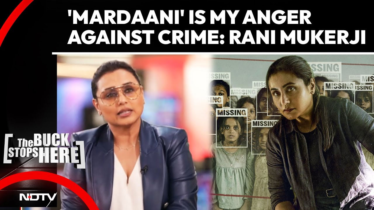 'Mardaani Is My Anger Against Crimes on Women': Rani Mukerji