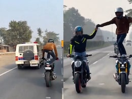 Bihar Highway Stunt By Reckless Bikers Goes Viral, Traffic Police File Case