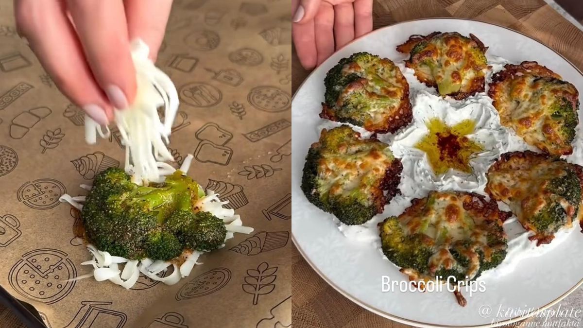 This 5-Minute Broccoli Crisps Recipe Is Perfect For Your Snack Cravings
