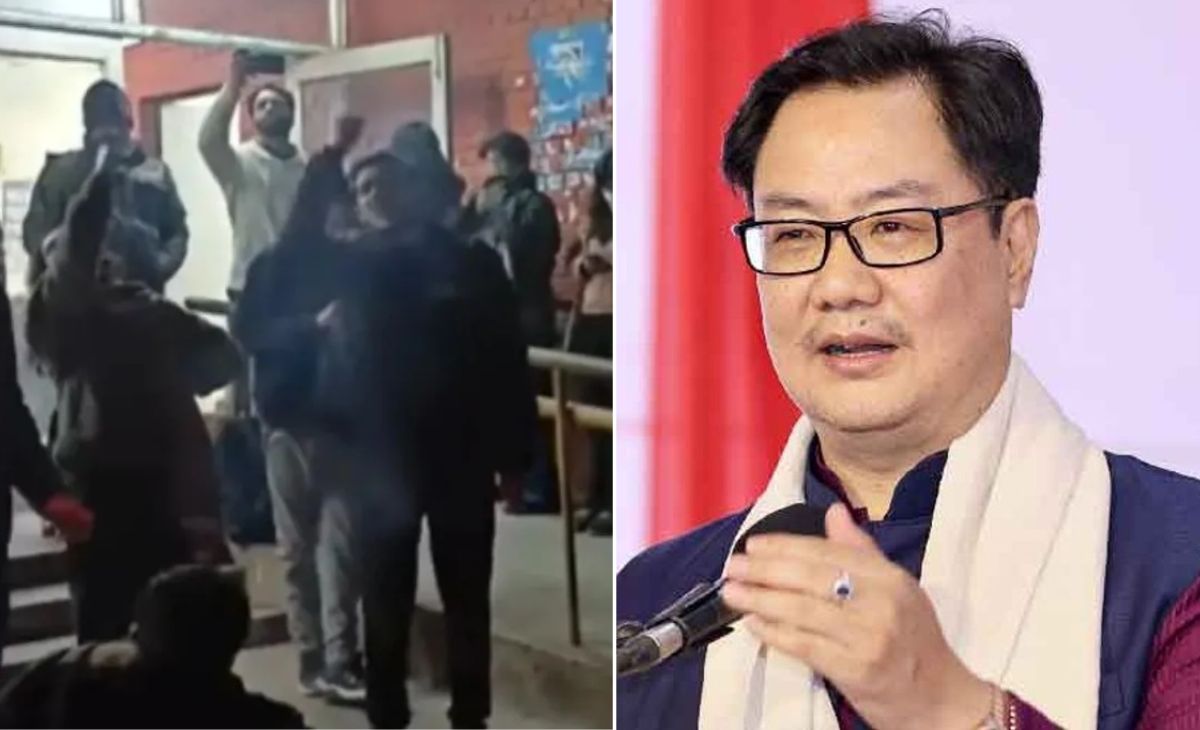'भारत ऐसे बीमार लोगों से मुक्त होगा', JNU में मोदी-शाह की 'क्रब खुदेगी' वाले नारों पर बोले किरेन रिजिजू