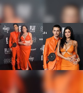 Hacks Stars Spoof Timothee Chalamet And Kylie Jenner's Bold Orange Outfits At Critics Choice Awards Hacks Stars Spoof Timothee Chalamet And Kylie Jenner's Bold Orange Outfits At Critics Choice Awards