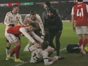 "Zero Intention": Mikel Arteta Defends Gabriel Martinelli After Conor Bradley Injury Incident