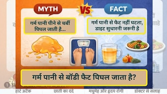 मिथ्स और फैक्ट्स: रोज गर्म पानी पिएंगे तो पिघल जाएगा बॉडी का एक्स्ट्रा फैट? वजन घटाने का वायरल झूठ
