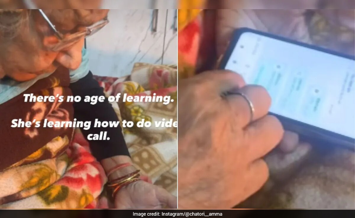 Heartwarming Video of Granddaughter Teaching Grandmother Video Calls Goes Viral