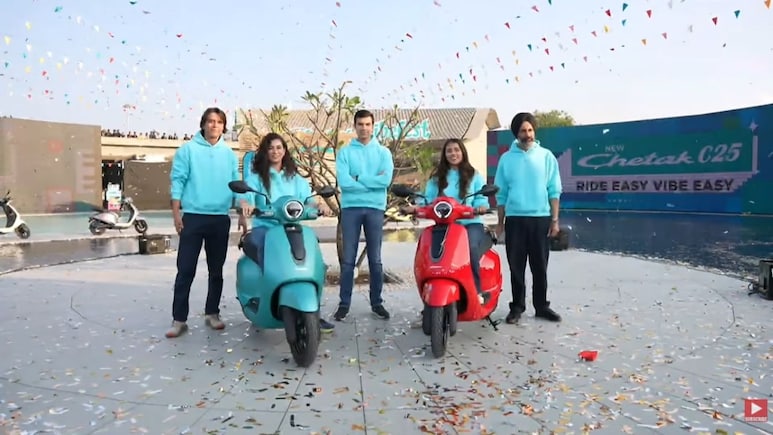 New Bajaj Chetak C25 Launched In India At Rs 91,399; Offers 113 Km Range