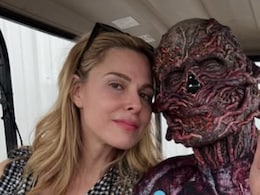 <i>Stranger Things</i> Actress Cara Buono Rolls Into The New Year With Bestie Vecna