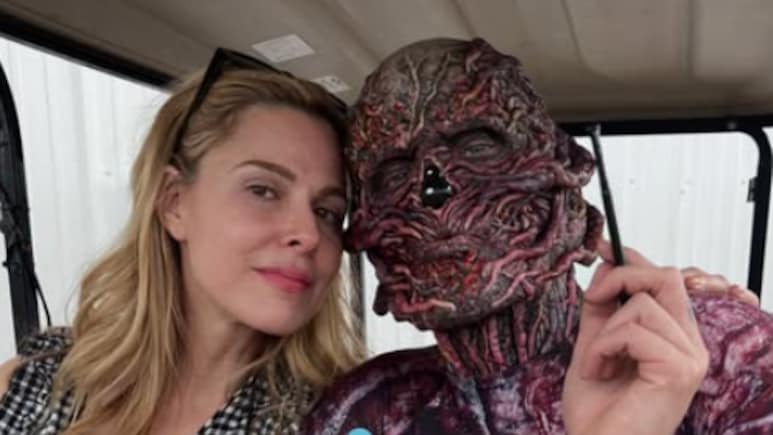 <i>Stranger Things</i> Actress Cara Buono Rolls Into The New Year With Bestie Vecna