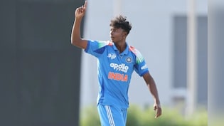 IND vs BAN&nbsp;U19 World Cup LIVE Score: जवाद अबरार आउट, भारत को मिली पहली सफलता, हेनिल ने पकड़ा गजब का कैच