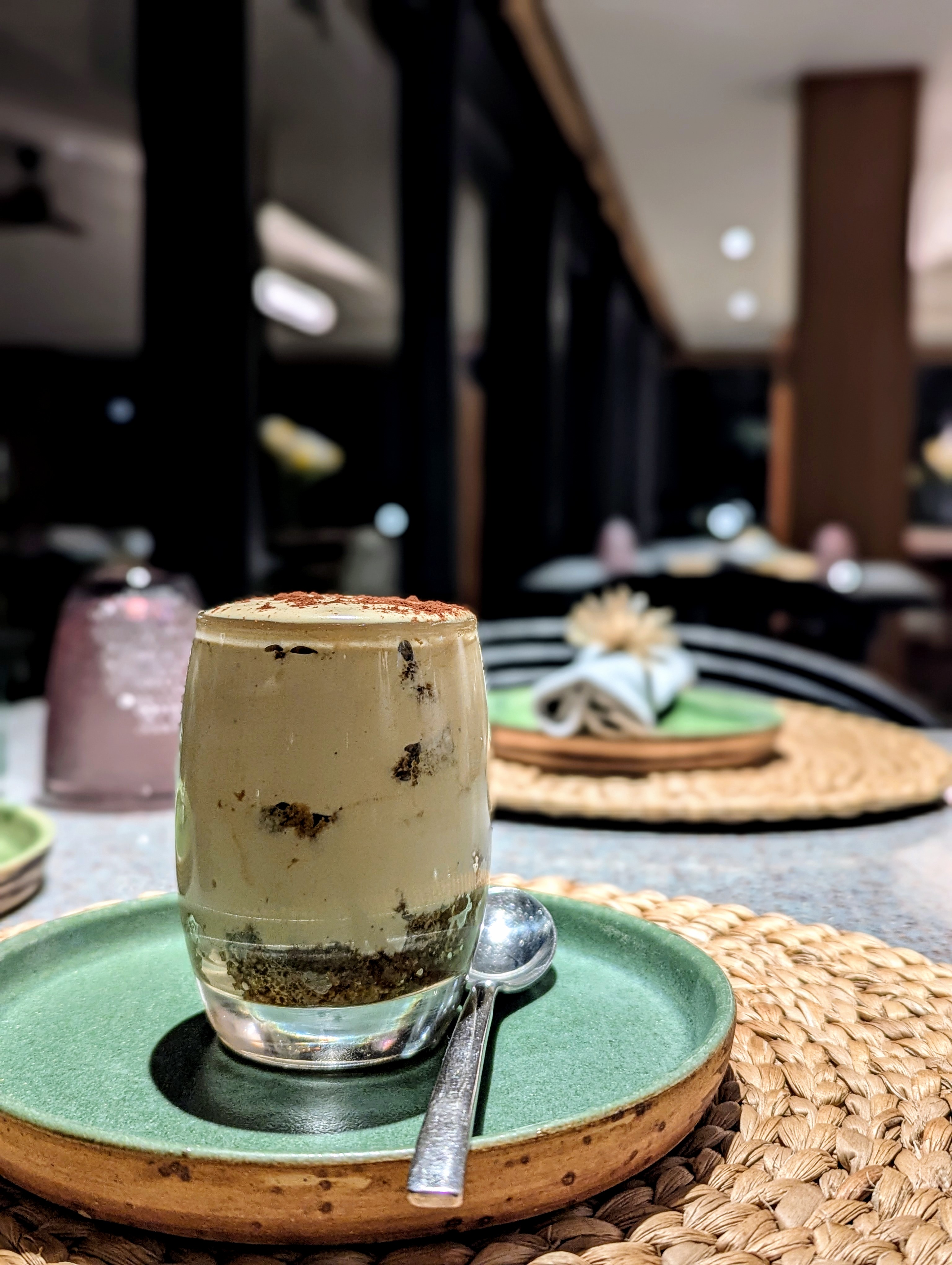 Chef Ritu Dalmias signature tiramisu. Photo: Author Chef Ritu Dalmias signature tiramisu. Photo: Author