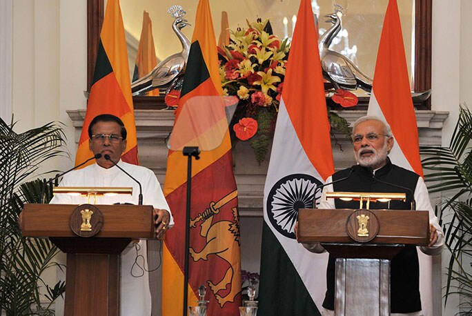 No Bilateral Agreements On  Agenda When Modi Visits Sri Lanka, Says Sirisena&nbsp;