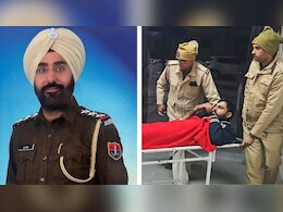 पंजाब बॉर्डर पर बदमाश से पुलिस की मुठभेड़, बाल-बाल बचे संगरिया सीआई; जैकेट में लगी गोली