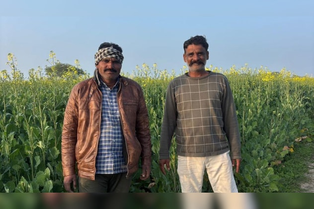 किसान राजकुमार शर्मा और महेंद्र प्रताप सिंह 