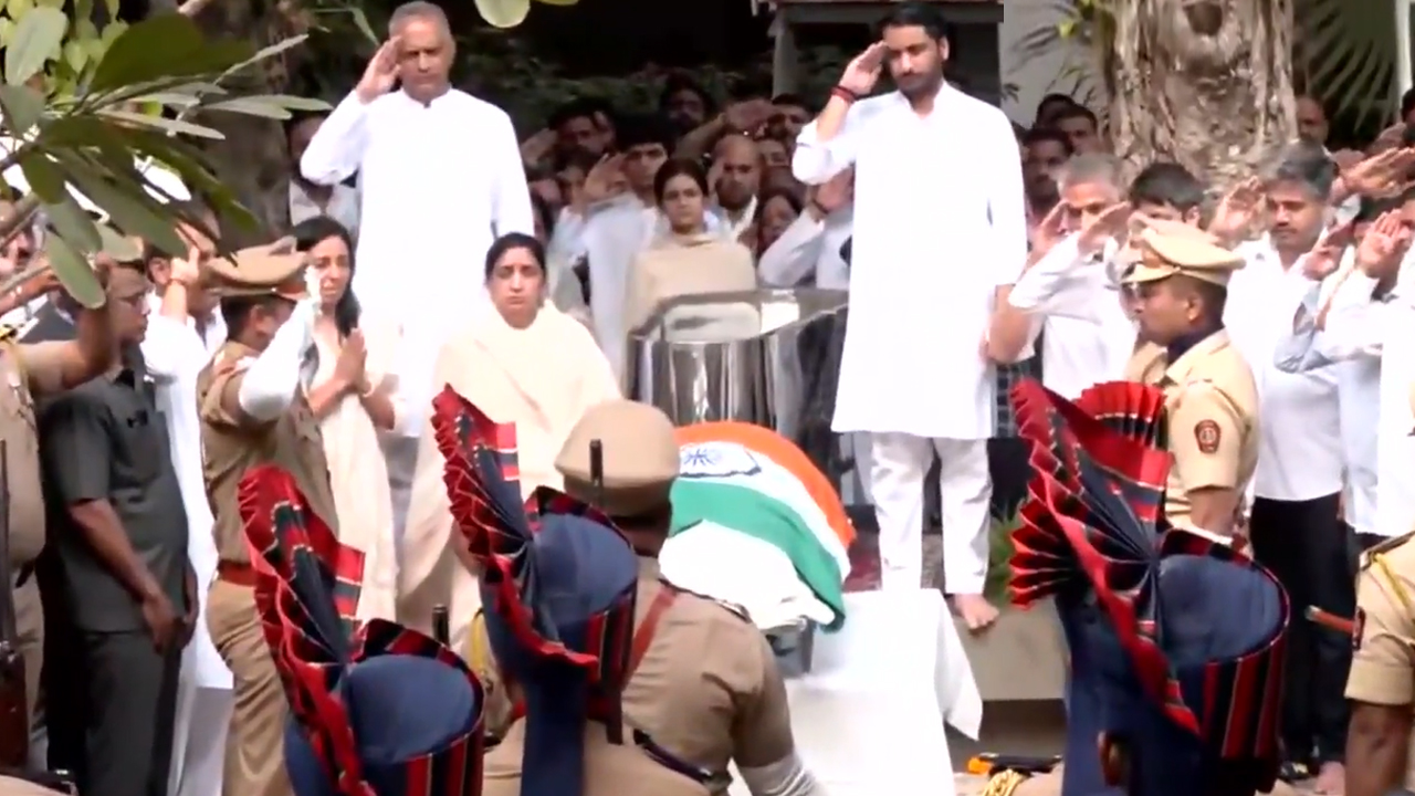 Pawar Family Pays Final Respects To Ajit Pawar Ahead Of Funeral