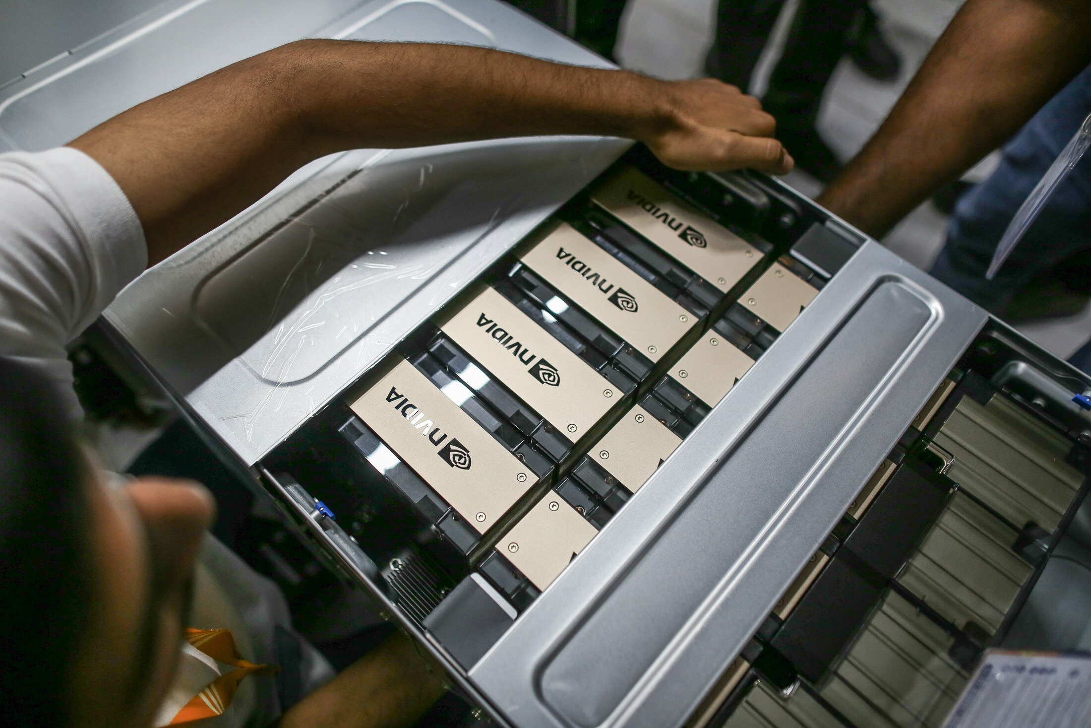 Nvidia Backs Little-Known Upstart in India&rsquo;s Biggest AI Bet Yet