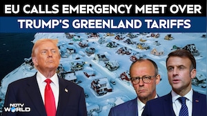EU Leaders Call For Emergency Meeting After Trump's Tariffs Over Greenland