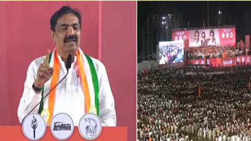 Jayant Patil : "काही गद्दार..काही दिल्लीतील गुलाम..", जयंत पाटील यांचा घणाघात, "आता दोन्ही भाऊ.."