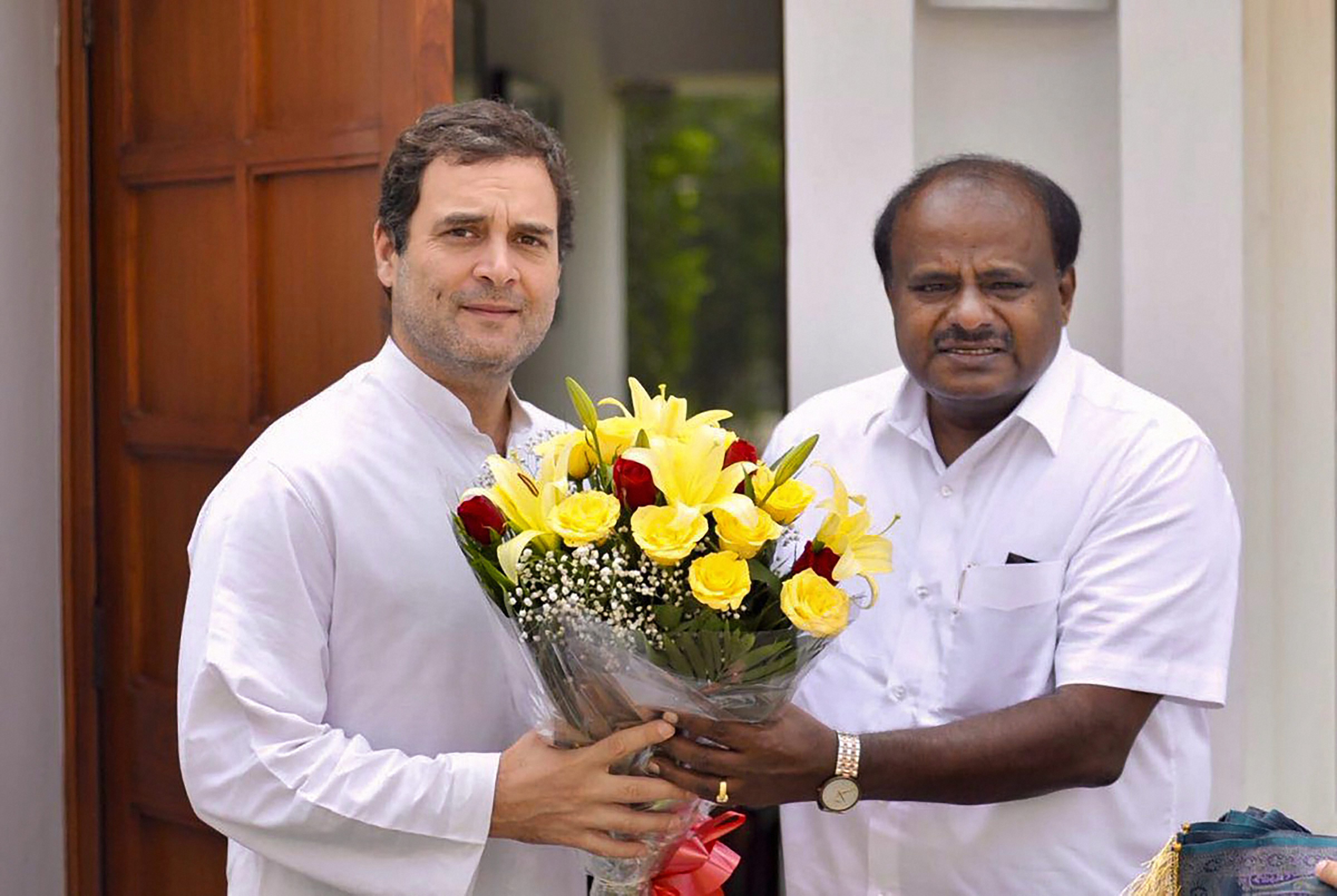 Congress Seals Alliance With JD(S) In Karnataka