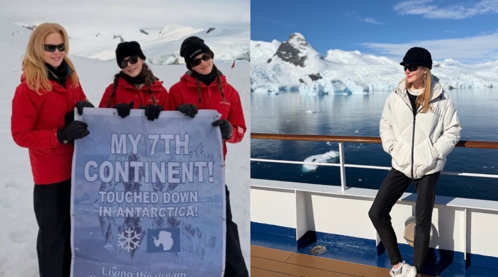 Amid Divorce With Keith Urban, Nicole Kidman Shares A Holiday Glimpse With Daughters In Antarctica