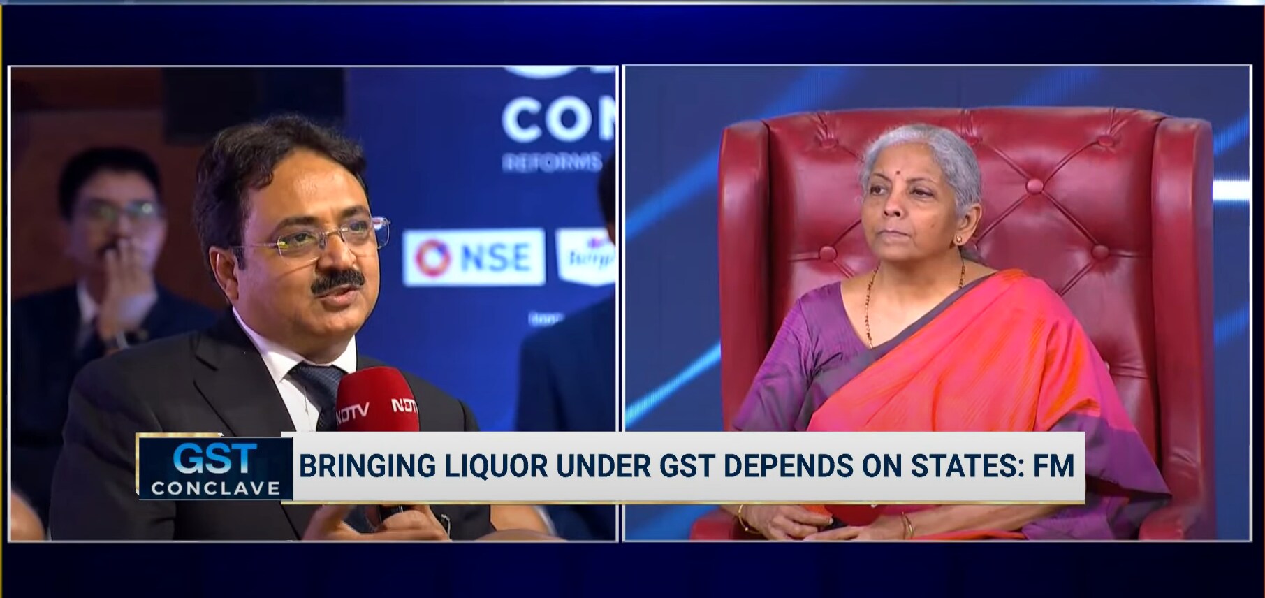Sitharaman Asked Whether Liquor Can Come Under GST. Her Response