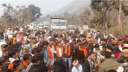 जुगाड़ गाड़ी पलटने से दर्दनाक हादसा, जयपुर-अलवर हाईवे पर बैठे लोग; 5 किमी लंबा जाम