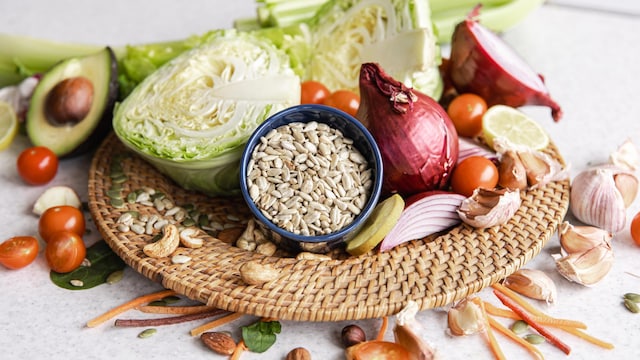 High fibre foods are more filling and take longer to chew