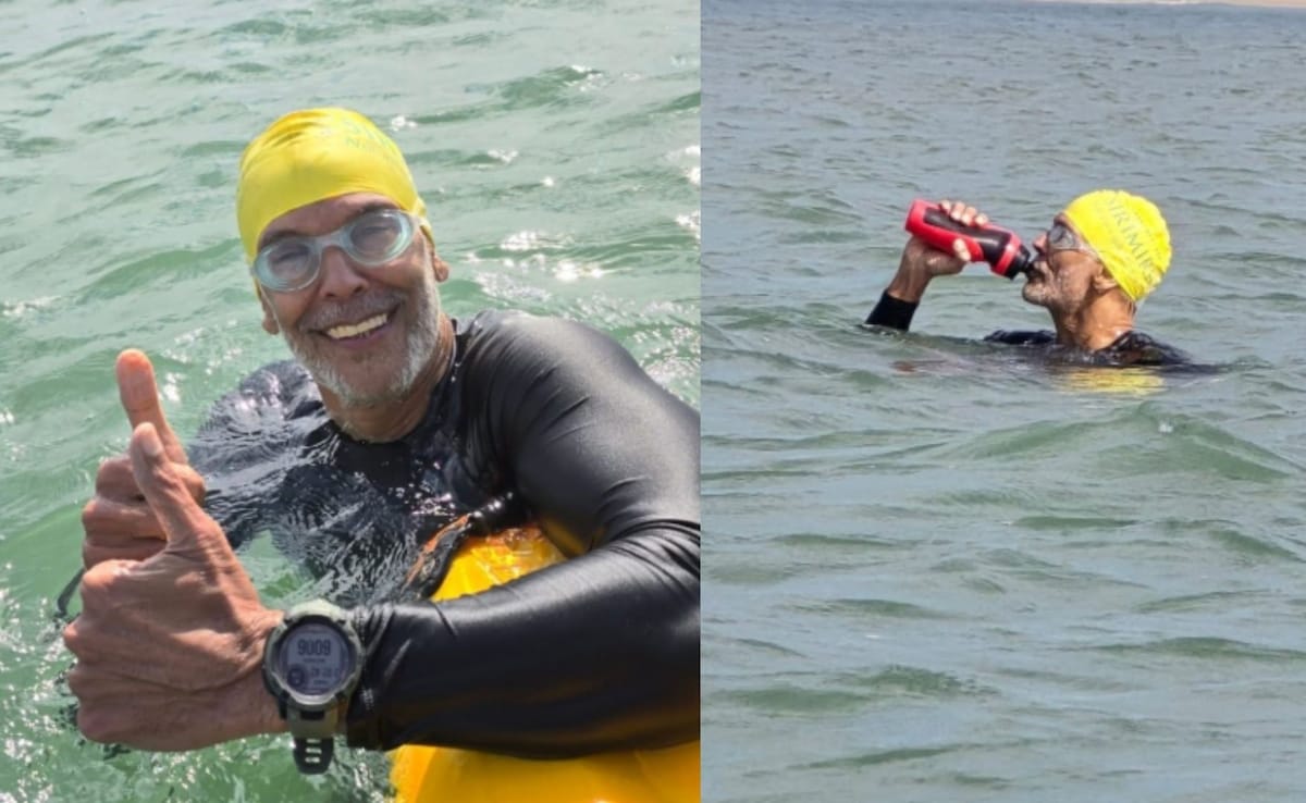 60 की उम्र में 7 घंटे 20 मिनट में 15 किमी तैरकर मिलिंग सोमन ने रचा इतिहास, जानिए लंबी स्वीमिंग के गजब फायदे