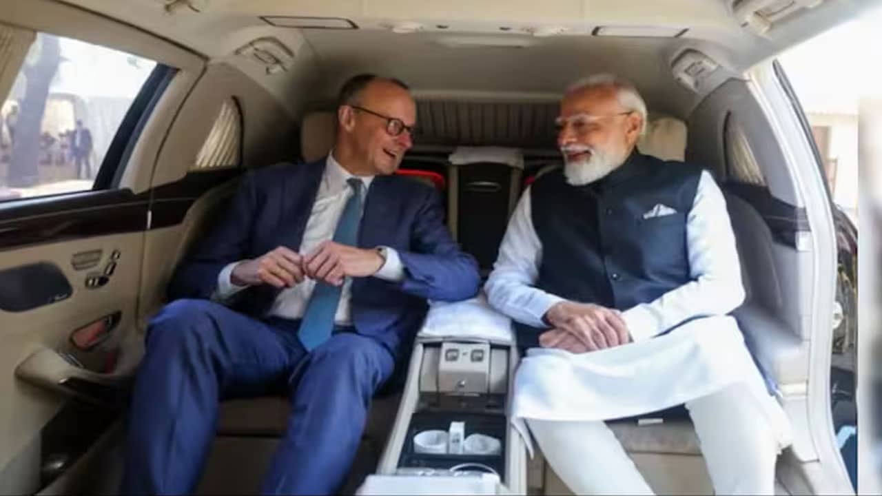 PM Modi's Car Diplomacy Continues With German Chancellor Friedrich Merz Visit