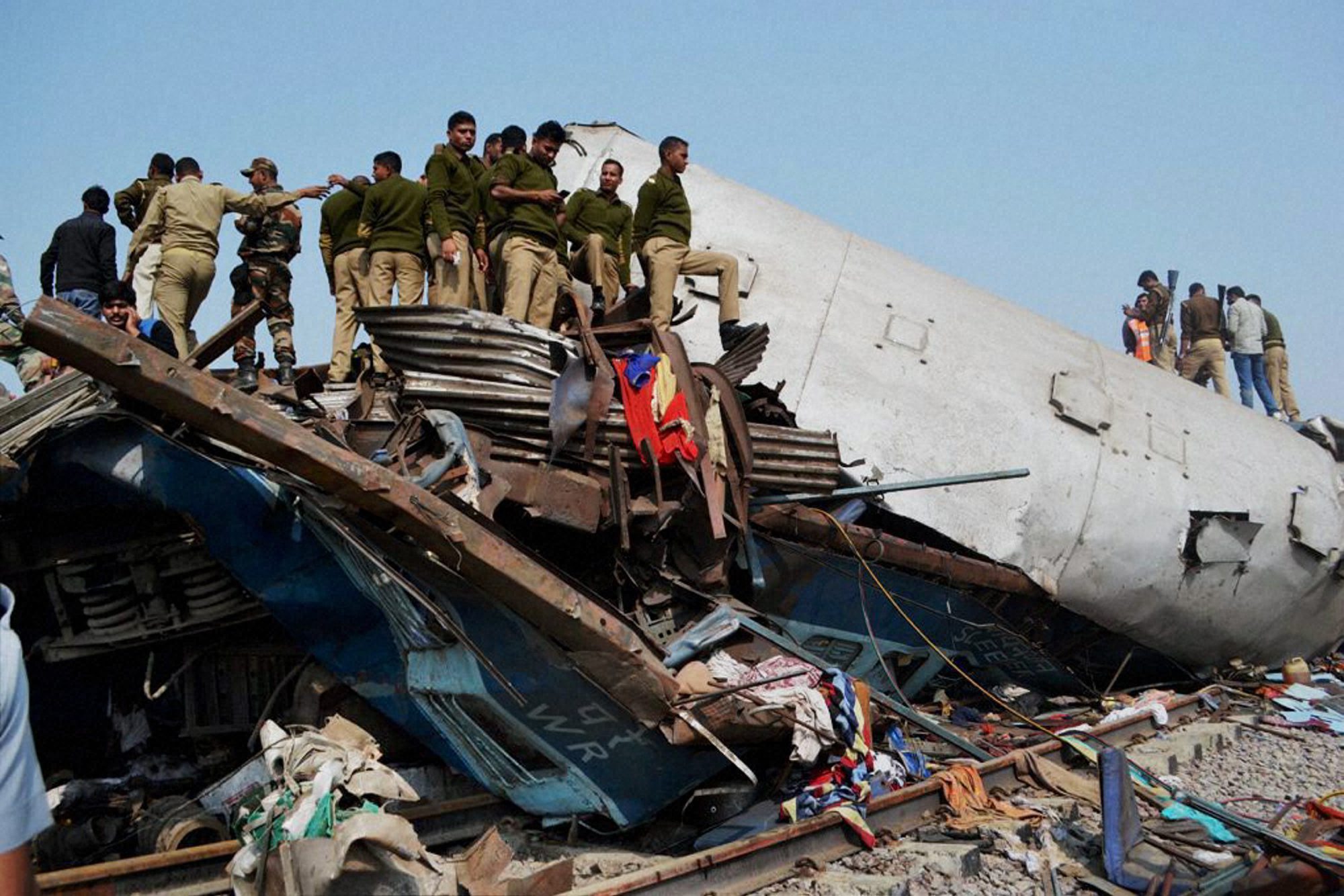 Kanpur Train Tragedy: Death Toll Cross 116, Over  200 Injured In Worst Rail Accident In A Decade
