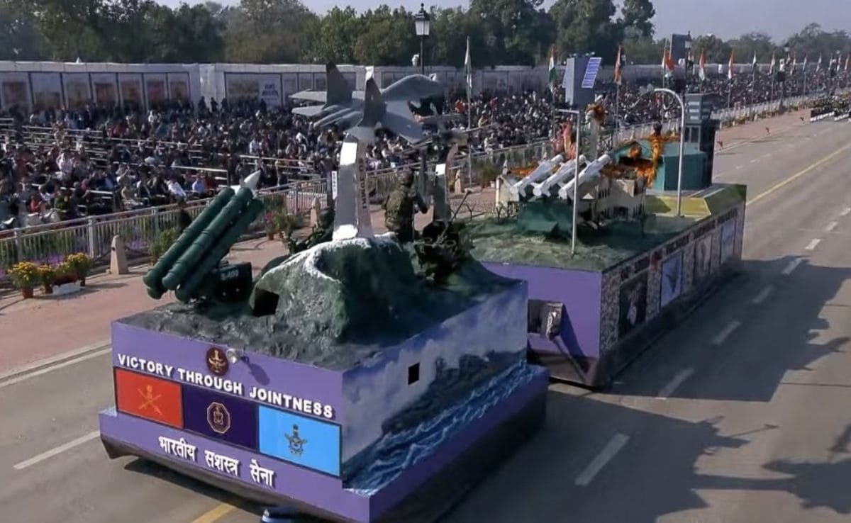 Op Sindoor Featured On Tri-Services Tableau At 77th Republic Day Parade