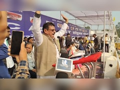 पूर्व MLA आरडी प्रजापति के व‍िवाद‍ित बोल-'कथावाचकों को जूते की माला पहनाकर नंगा घुमाया जाना चाहिए'