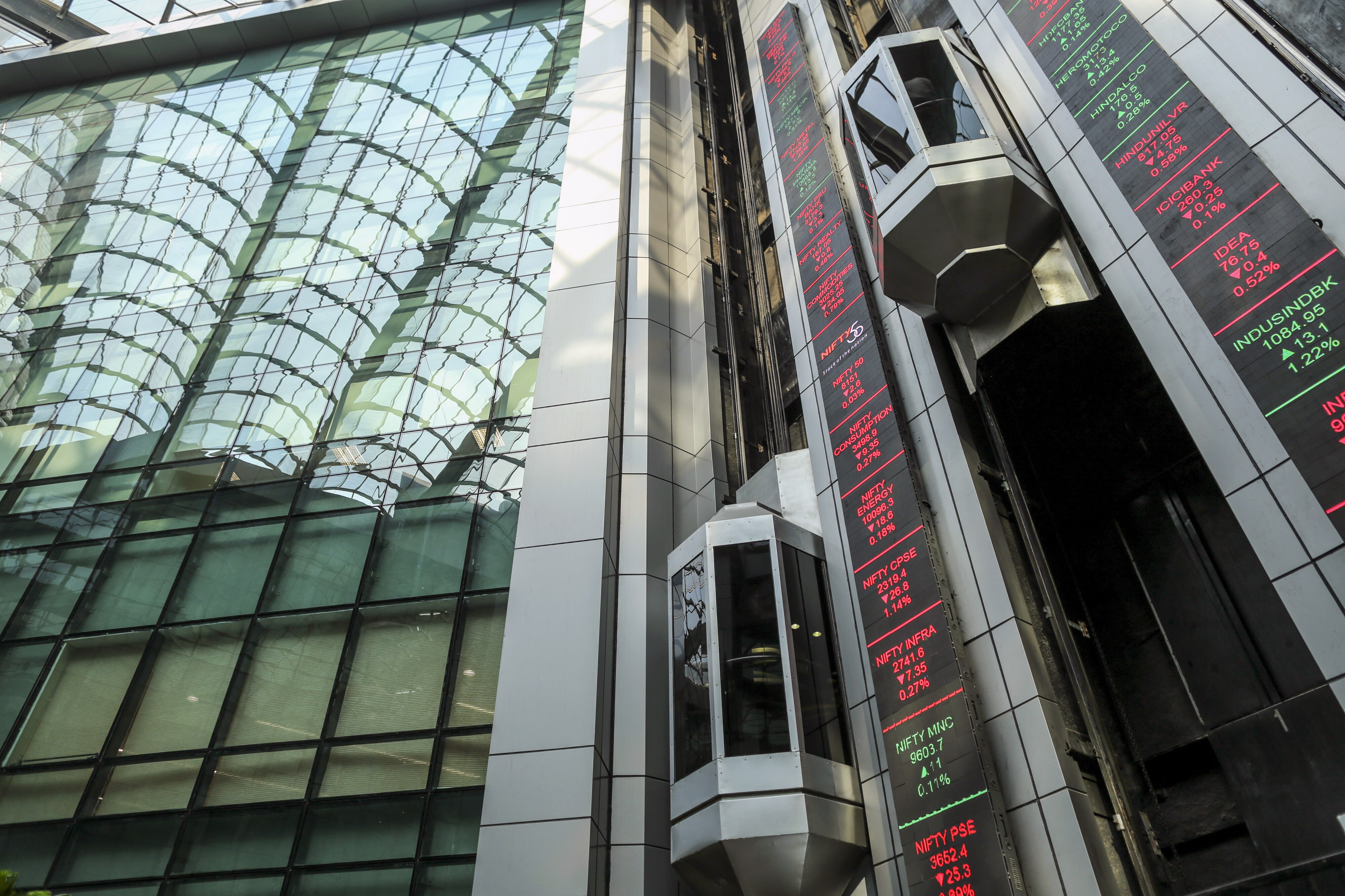 Sensex, Nifty Close At New Record Highs