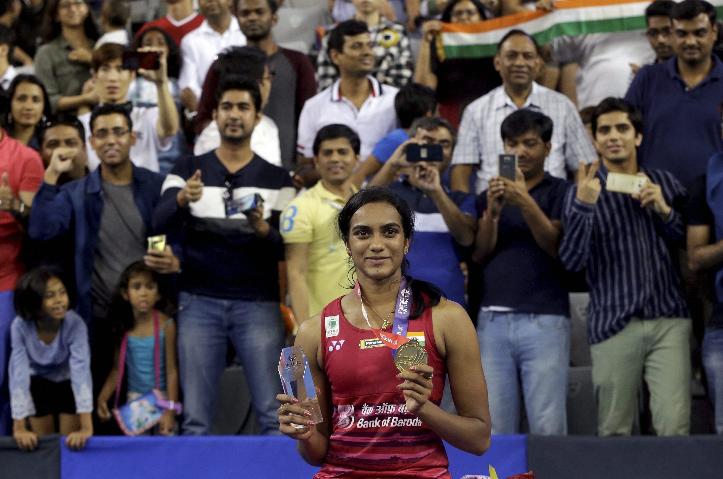 Sports Ministry Recommends Shuttler Sindhu For Padma Bhushan