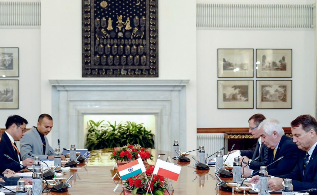 Polish Minister Walks Away After NDTV Question On Pakistan's Cross-Border Terrorism