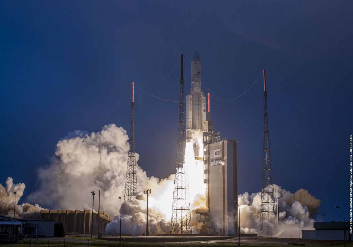 Indian Communication Satellite GSAT-31 Successfully Launched From French Guiana