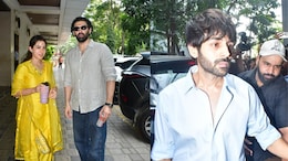 Co-Stars Sara Ali Khan And Aditya Roy Kapur Reunite At Anurag Basu's Saraswati Puja. Kartik Aaryan On Guest List Too