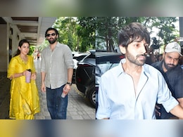 Co-Stars Sara Ali Khan And Aditya Roy Kapur Reunite At Anurag Basu's Saraswati Puja. Kartik Aaryan On Guest List Too