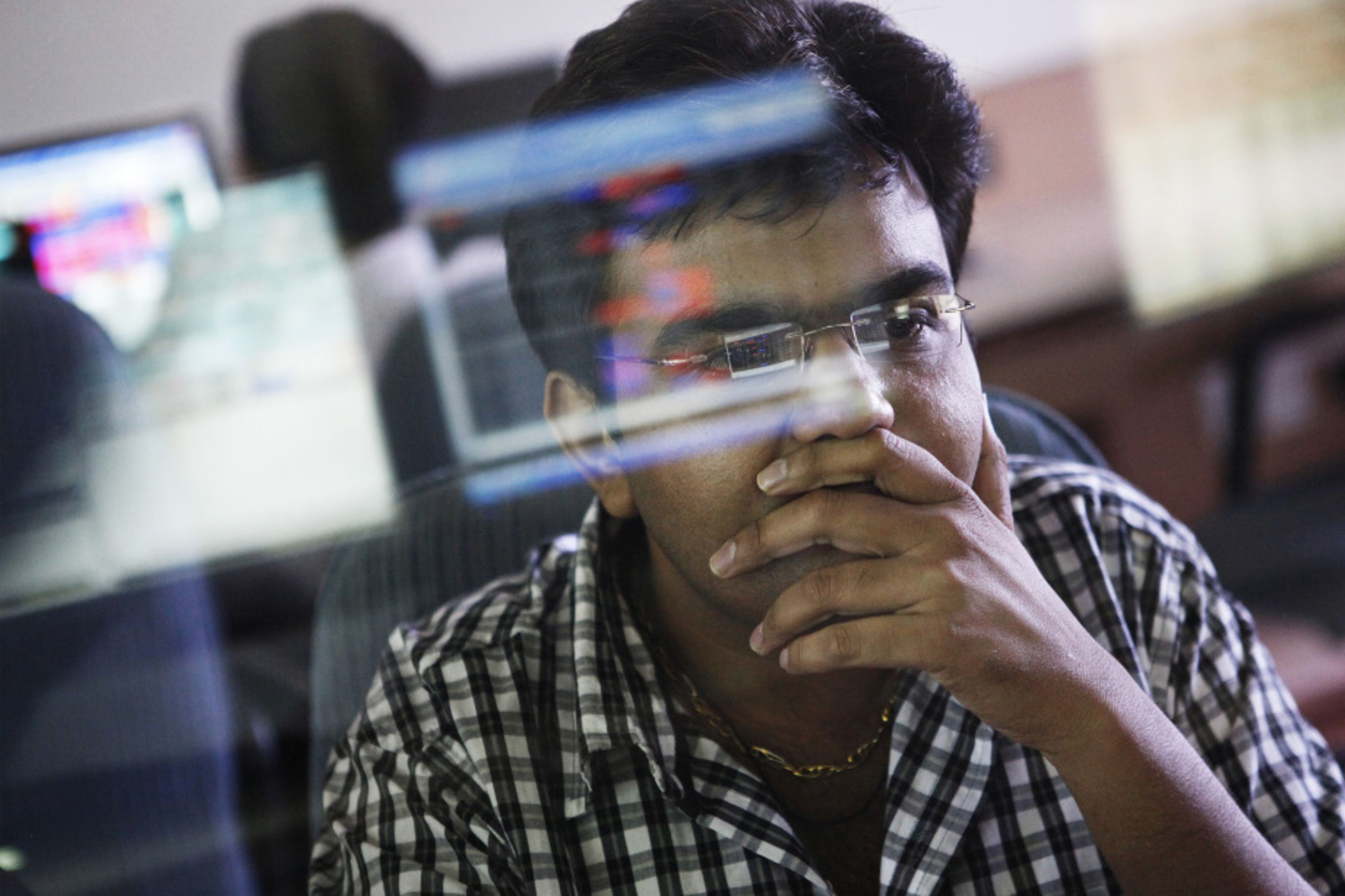 Sensex, Nifty  Close Lower As Pharma Stocks, Reliance Drag
