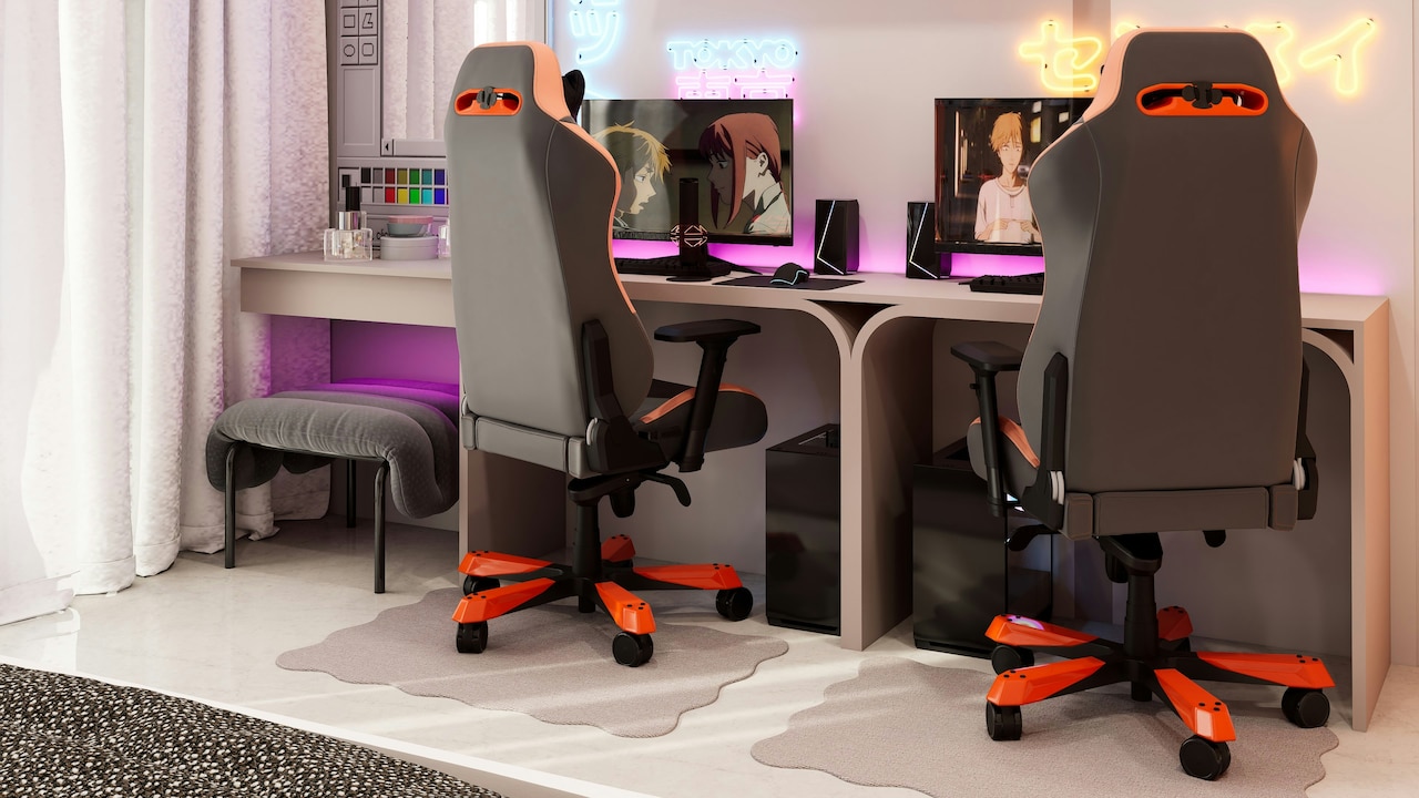 Bring Heavy-duty gaming chairs that are designed for over 100kg, offering reinforced support