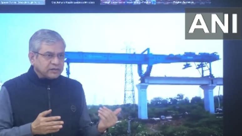 Railway Minister  Witnesses Final Bullet Train Tunnel Breakthrough In Maharahstra